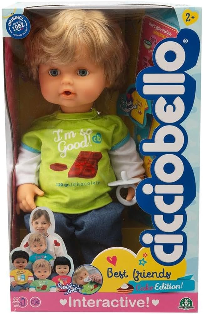 Amazon.com: Cicciobello Best Friends - 42 cm Cycobello doll with